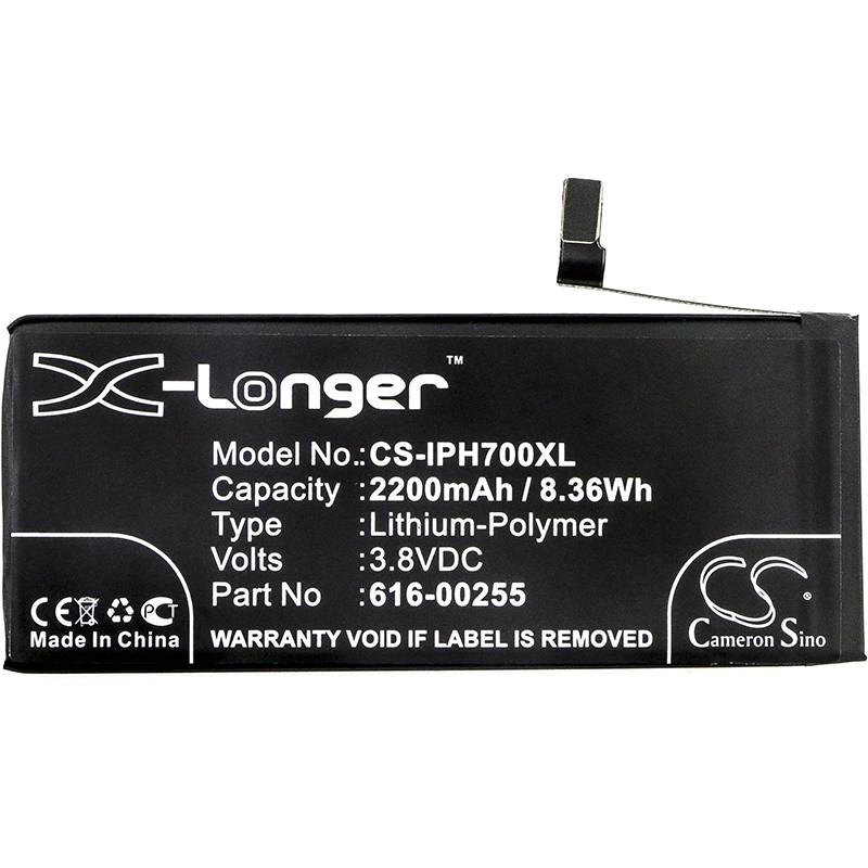 2200 mAh for Apple 616-00255
