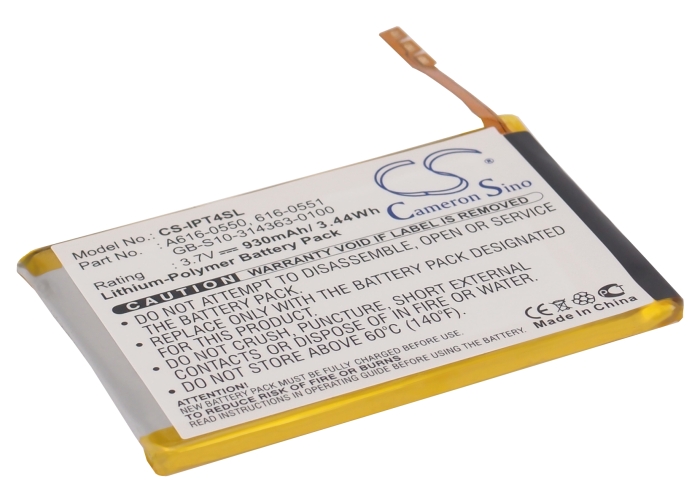 930 mAh for Apple 616-0550,616-0551,GB-S10-314363-0100