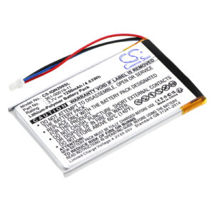 1250 mAh for Garmin 010-00621-10,361-00019-11