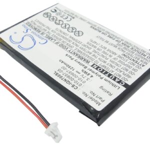 1250 mAh for Garmin 010-00657-00,010-00657-05,010-00657-10