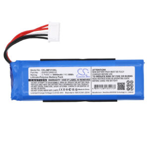 3000 mAh for JBL GSP872693 01,GSP872693 03A,P763098 03A