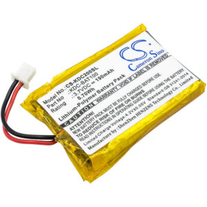 190 mAh for KOAMTAC 02-980-8680,KDC-BAT100