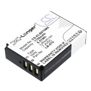 1150 mAh for Kodak LB-070