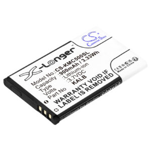 900 mAh for KAZAM KAC5,KAC5-HELBE0003594,KALB2,KALB2-MXDB01351