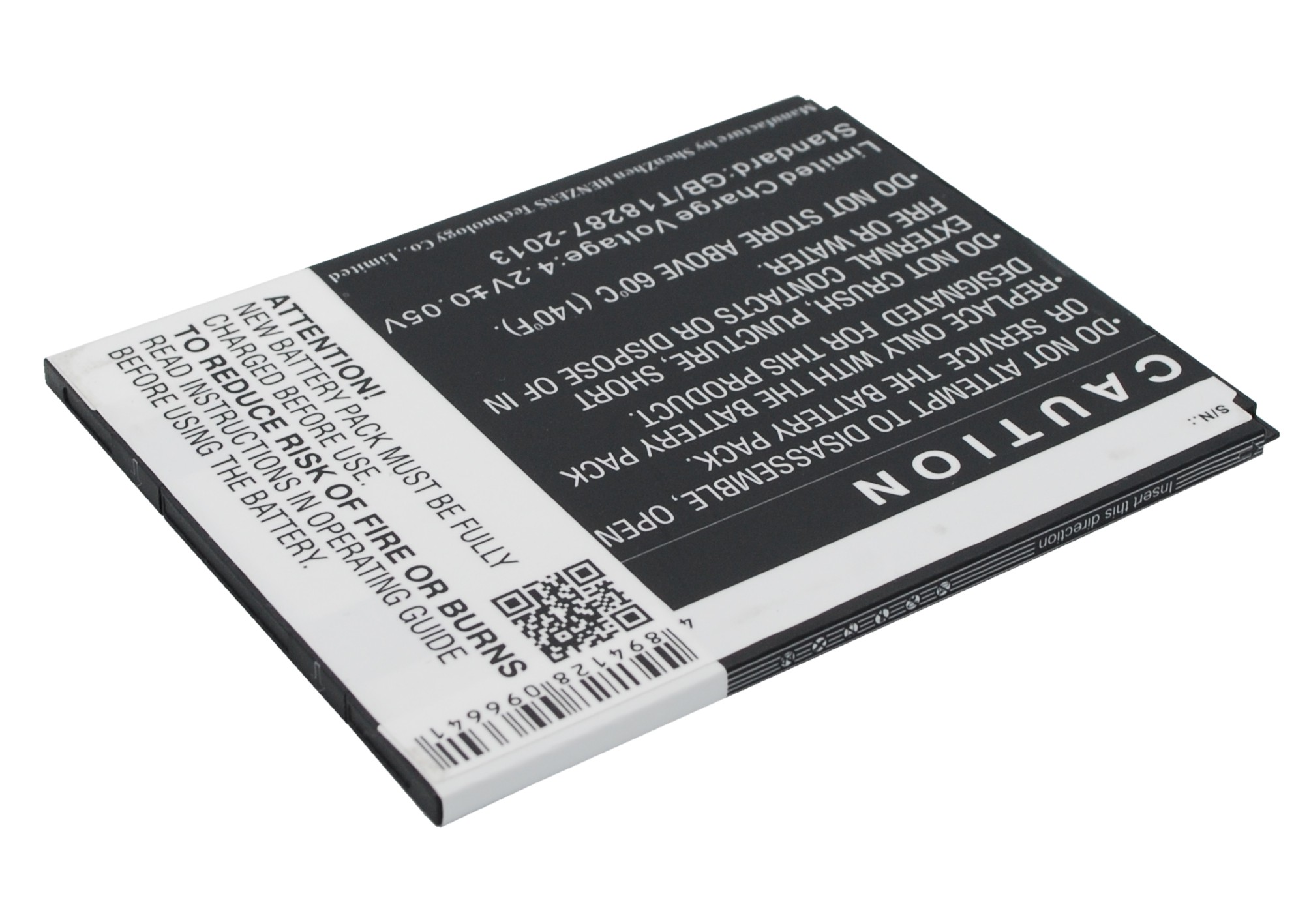 2600 mAh for KAZAM KXX60,KXX60-FHABC009886