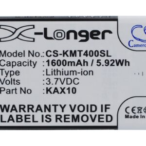 1600 mAh for KAZAM KAX10,KAX10MXJAK038738,KAX40