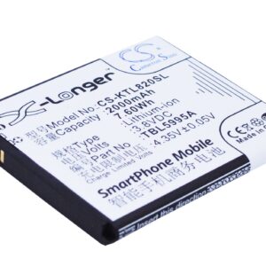 2000 mAh for K-Touch TBE5707B,TBL5995A