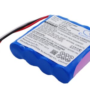2600mAh Replacement Battery for EDAN M3,SE-1,SE-1200, COMEN CM-1200B ECG, MINDRAY MEC-03, SE-601A, HYLB-102, TWSLB-005, CM1200B