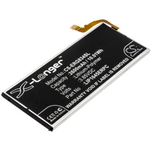 2600 mAh for Sony LIP1645ERPC