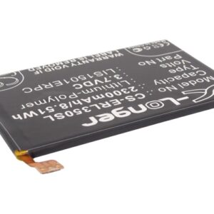 2300 mAh for Sony Ericsson 1264-3476.1,LIS1501ERPC
