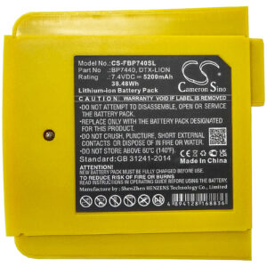 5200 mAh for Fluke BP7440,DTX-LION