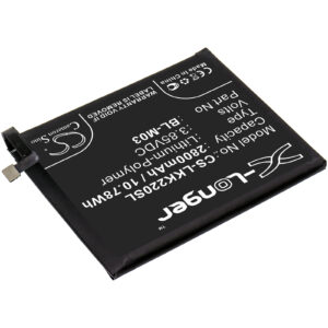 2800 mAh for LG BL-M03,EAC64791001