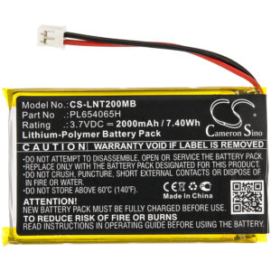 2000 mAh for Luvion PL654065H