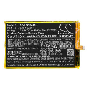 5900 mAh for Logitech 533-000213