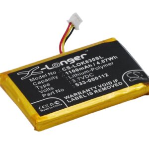 1100 mAh for Logitech 533-000112,L/N 1406