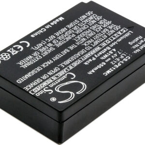 650 mAh for Canon LP-E12