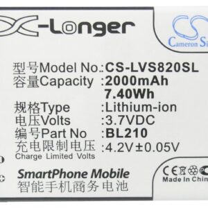 2000 mAh for Lenovo BL210