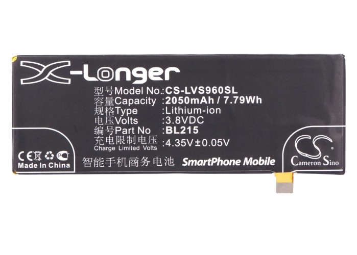 2050 mAh for Lenovo BL215