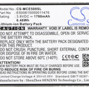 1700 mAh for Mobistel E500615050011476