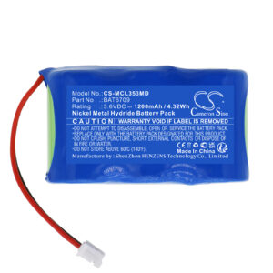 1200 mAh for Micro Medical BAT6709