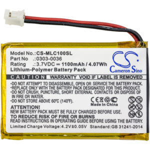 1100 mAh for Minelab 0303-0036
