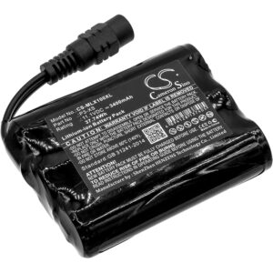 3400 mAh for Minelab P3-XS