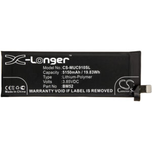 5150 mAh for Xiaomi BM52