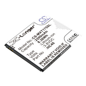 2200 mAh for Motorola HC40