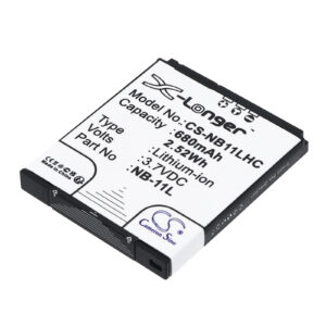 680 mAh for Canon NB-11L,NB-11LH