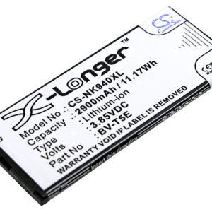2900 mAh for Microsoft BV-T5E