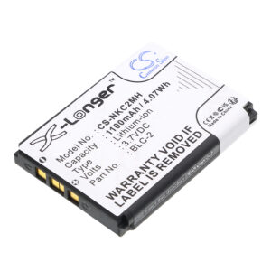 1100 mAh for Nokia BLC-1,BLC-2,BMC-3