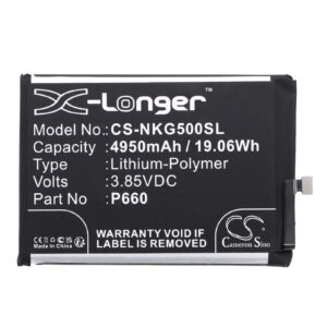 4950 mAh for Nokia P660