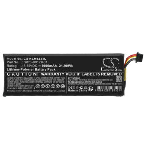 6000 mAh for Nest G823-00179-01,GS25