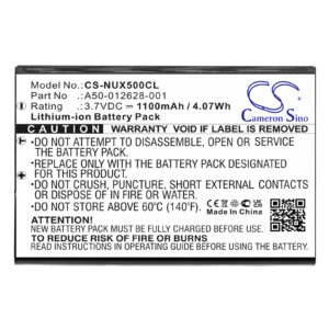1100 mAh for NEC A50-012628-001