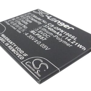 3740 mAh for Oppo BLP557