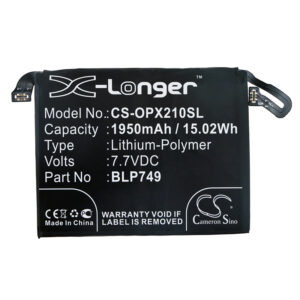 1950 mAh for Oppo BLP749