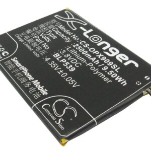 2500 mAh for Oppo BLP539