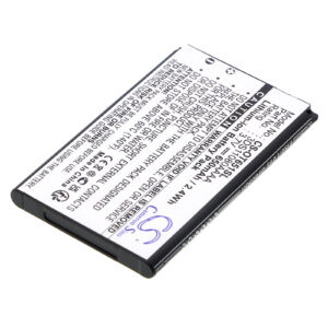 650 mAh for Alcatel 3DS10241AAAA,3DS10744AAAA,3DS11080AAAA,B-VLE56,BY-62,CAB3080010CX,LBT-03