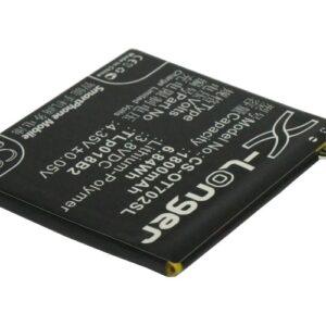 1800 mAh for Alcatel CAC1800008C2,TLp018B1,TLp018B2,TLp018B4