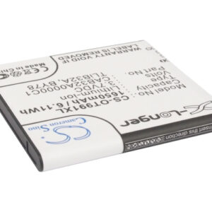 1650 mAh for Alcatel BY78,CAB32A0000C1,CAB32A0000C2,TLiB32A