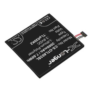 2000 mAh for Alcatel C2000023C2,TLp020K2