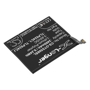 2400 mAh for Alcatel C2400007C2,CAC2400011C1,TLP024C1,TLP024C2,TLP024CC,TLP024CJ
