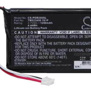 1200 mAh for Pharos TM523450 1S1P