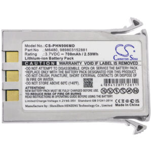 700 mAh for Philips 989803152881,M6480