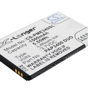 1500 mAh for Prestigio PAP3400 DUO