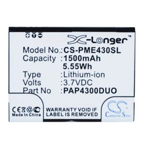 1500 mAh for Prestigio PAP4300DUO