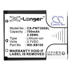700 mAh for Panasonic WX-SB100