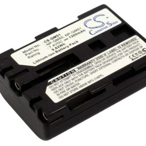 1300 mAh for Sony NP-QM50,NP-QM51