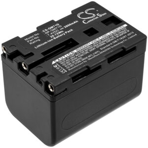 2800 mAh for Sony NP-QM71D