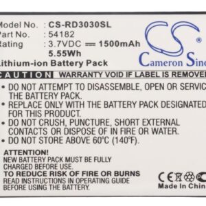 1500 mAh for RCA 54182